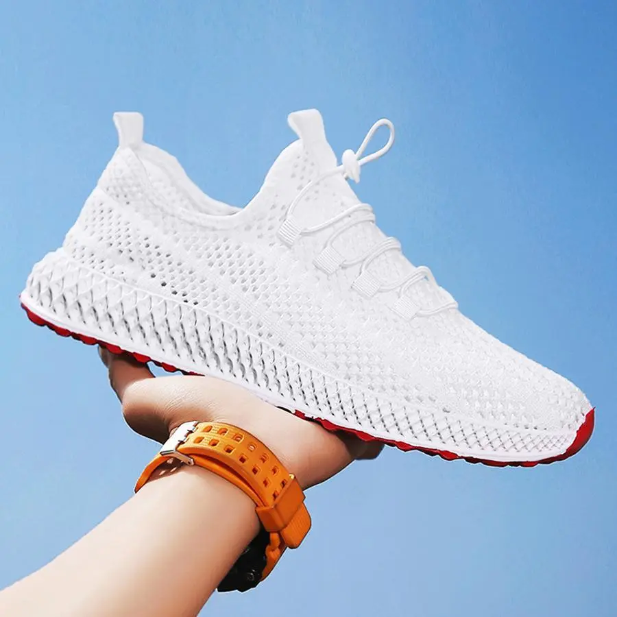 【Good Quality】Summer Mesh Sneakers Breathable Runner Trainer Footwear Athletic 2025 New Comfortable and Fashionable Shoes Lightweight Outdoorfun #Outdoorfun