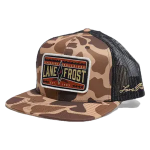 Lane Frost Apache Camo Trucker Cap