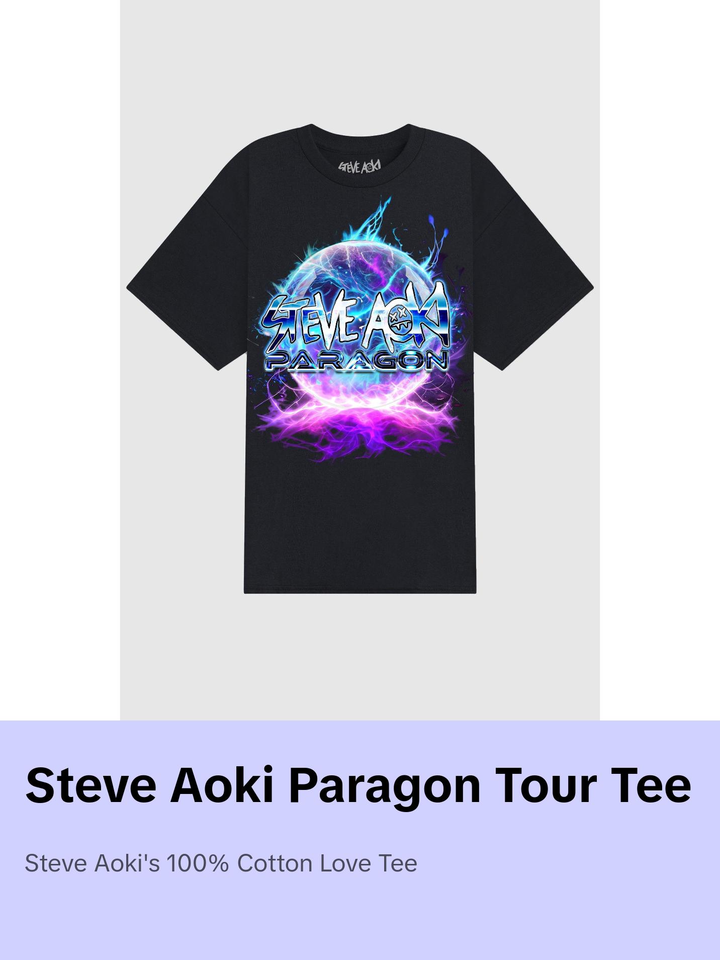 Steve Aoki - Paragon Tour Tee