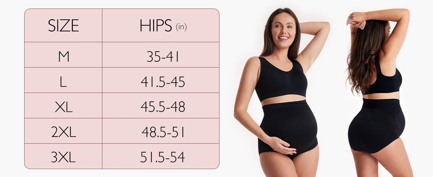 Momcozy Women's Maternity High Waist Underwear Pregnancy Seamless Soft Belly Support Panties Over Bump 3 Pack