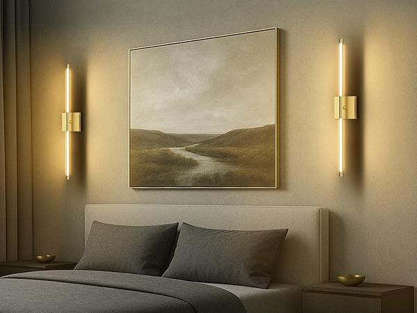 Battery Operated Wall Lights Set of Two, 【Non-Removable Battery】10000mAH Rechargeable Wall Lamps with Remote Control, Dimmable Gold/Black LED Wireless Wall Sconces for Bedroom, Living Room, Hallway, Dining Room, 360° Rotate 3CCT