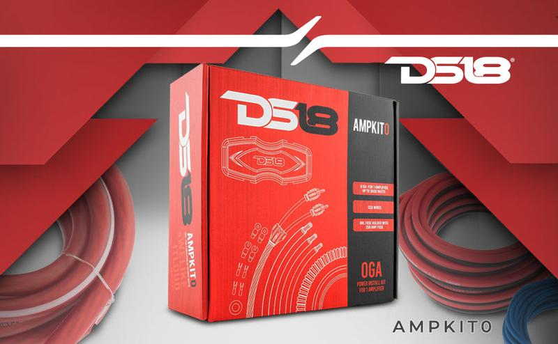 0-GA CCA Amplifier Installation Kit - RED