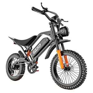 Electric Dirt Bike, 5500W Peak Electric Motorcycle with 48V/30AH Battery Ebike, 40MPH, Hydraulic Brakes, Full Suspensions, 7-Speed, Mountain Off-Road E Dirt Bike for Teens & Adults