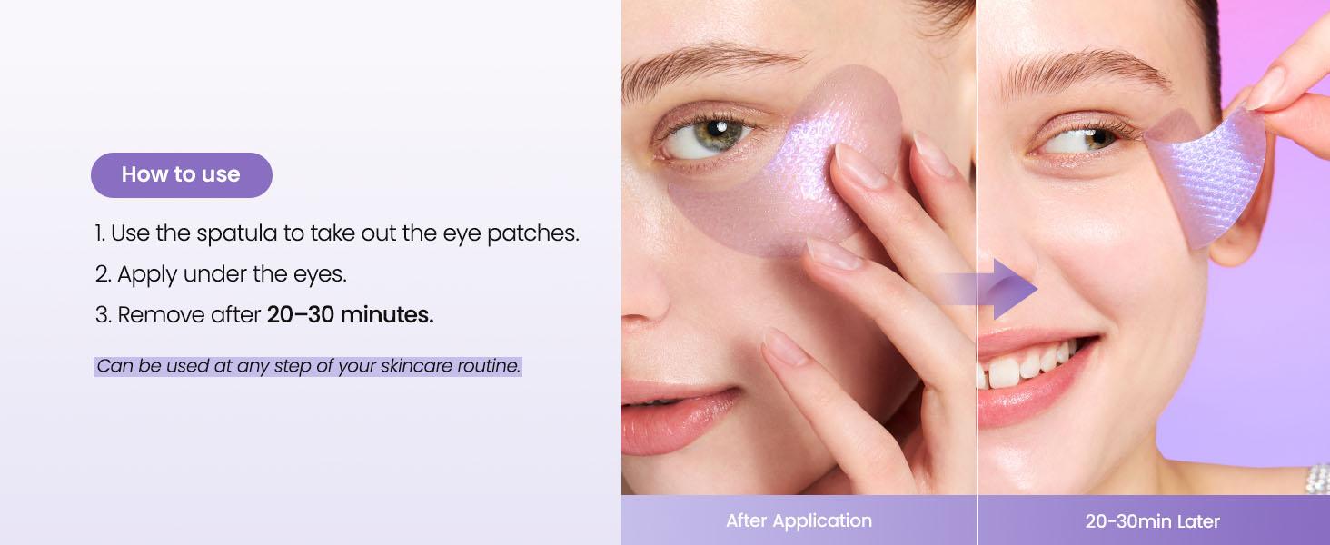 [Biodance Official] Caviar PDRN Eye Patch, Under Eye Patches for Dark Circles, Depuffing Brightening Eye Masks for Puffy Eyes, Tired Eyes, Deep Nourishing, Korea skincare (60ea)