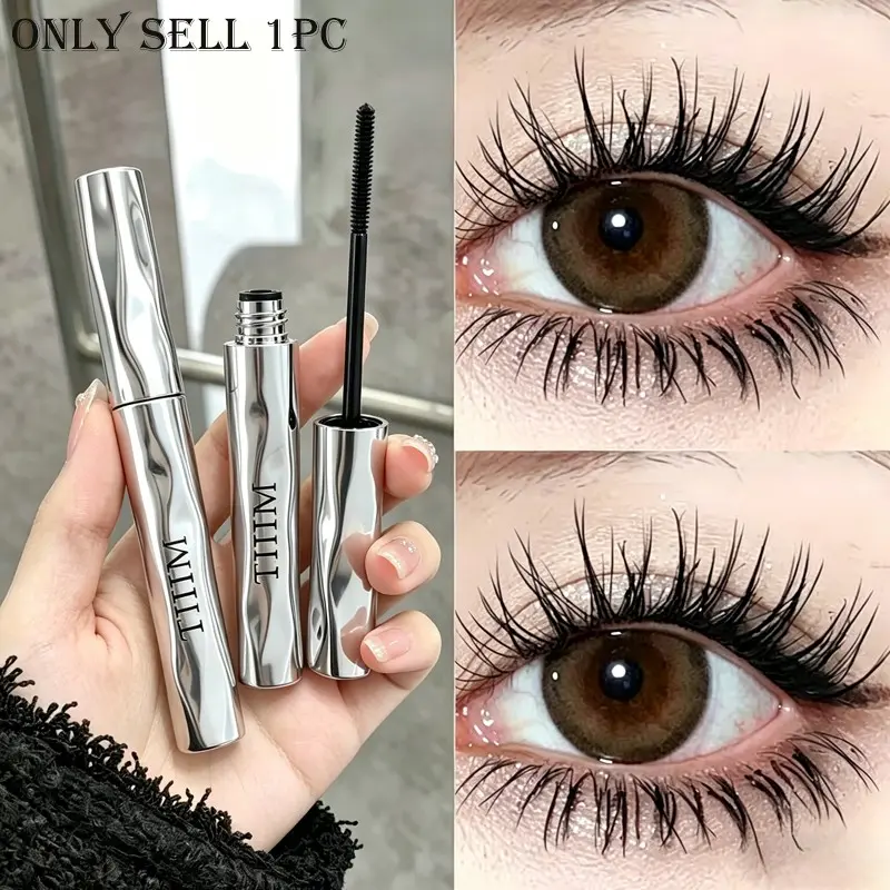 Natural lifting shaping eyelash mascara, waterproof and sweatproof, natural plain makeup effect, maintain perfect lash curve all day