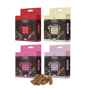 Soul Sticks Love Mix Assorted Backflow Cones - 4 Pack