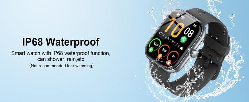 Multi-Functional Smart Watch,1 Count USB Rechargeable Fashion Numbers Watch with Multiple Sport Mode, Wireless Call and Message Reminder,Wearable Smartphone Digital Electronic Gadgets,Fashion Digital Watch,gifts for boyfriend