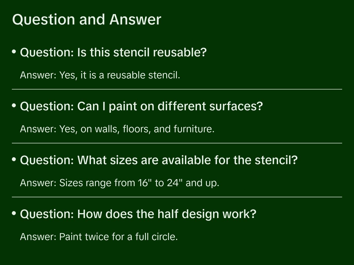 Mandala Stencil - Mandala Motive Wall Stencil - Original And Unique Wall Stencil