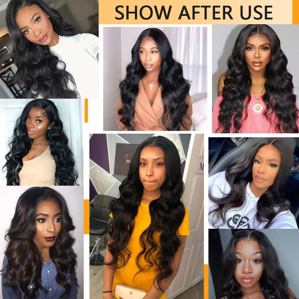 Tahikie 16A 100% Raw Virgin Brazilian Human Hair Bundles Body Wave/ Water Wave/Burmese Curly Bundle Unprocessed Remy Hair Weave Sew In/Quick Weave Viral Hair Bundles