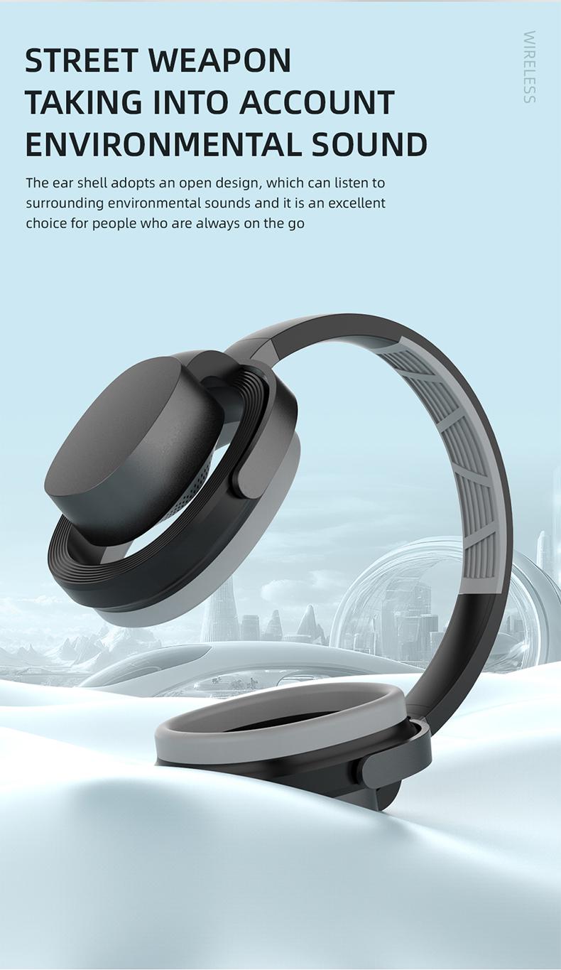 PAXA-PBuds Max ACN Headset  Headphones，Hollow Earphone Design,Outstanding Acoustic Performance Balance Technology,  Low-Latency Sound Image Synchronization, Bluetooth 5.4 Stable Version, 30-Hour Battery Life, Suitable For Work Or Outdoor Activities.