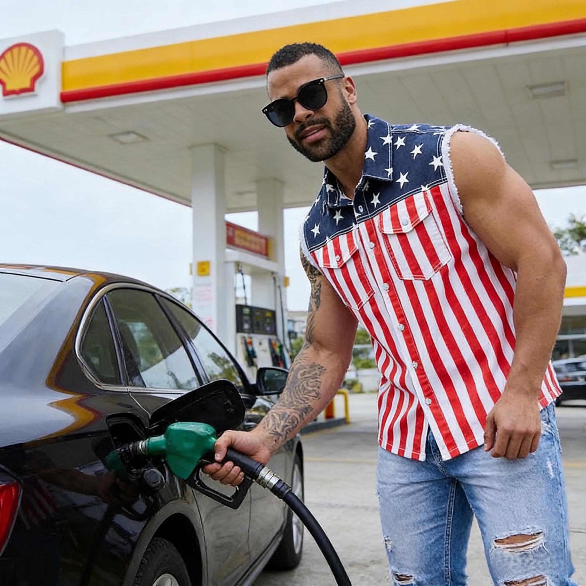 Yuanbang 4th of July Men’s American Flag Denim Vest USA 250th Birthday Independence Day Sleeveless Summer Casual Jacket Patriotic Style Outdoor Fashion Menswear Father's Festival Dad Gifts Guys Love Top SpringStatements Yuanbang 4th of July Men’s American Flag Denim Vest USA 250th Birthday Independence Day Sleeveless Summer Casual Jacket Patriotic Style Outdoor Fashion Menswear Father's Festival Dad Gifts Guys Love Top SpringStatements