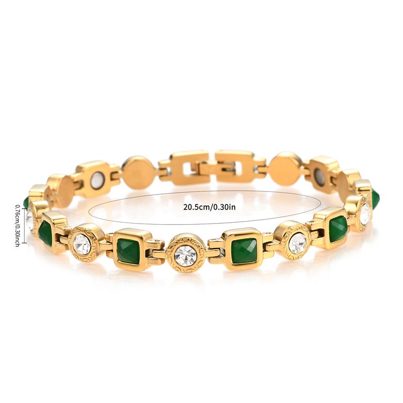 High-quality Strong Magnets - 3500 Gauss -  Force - Relieves Hand Discomfort - Antioxidant - Skin-friendly & Hypoallergenic - Women's Style - An Excellent Gift for Valentine's Day, Birthdays and New Year