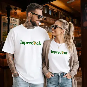 leprecock shirt, leprechaun tee, couples matching shirts, st patricks day party outfit, bar crawl group shirts, trendy st paddys day apparel