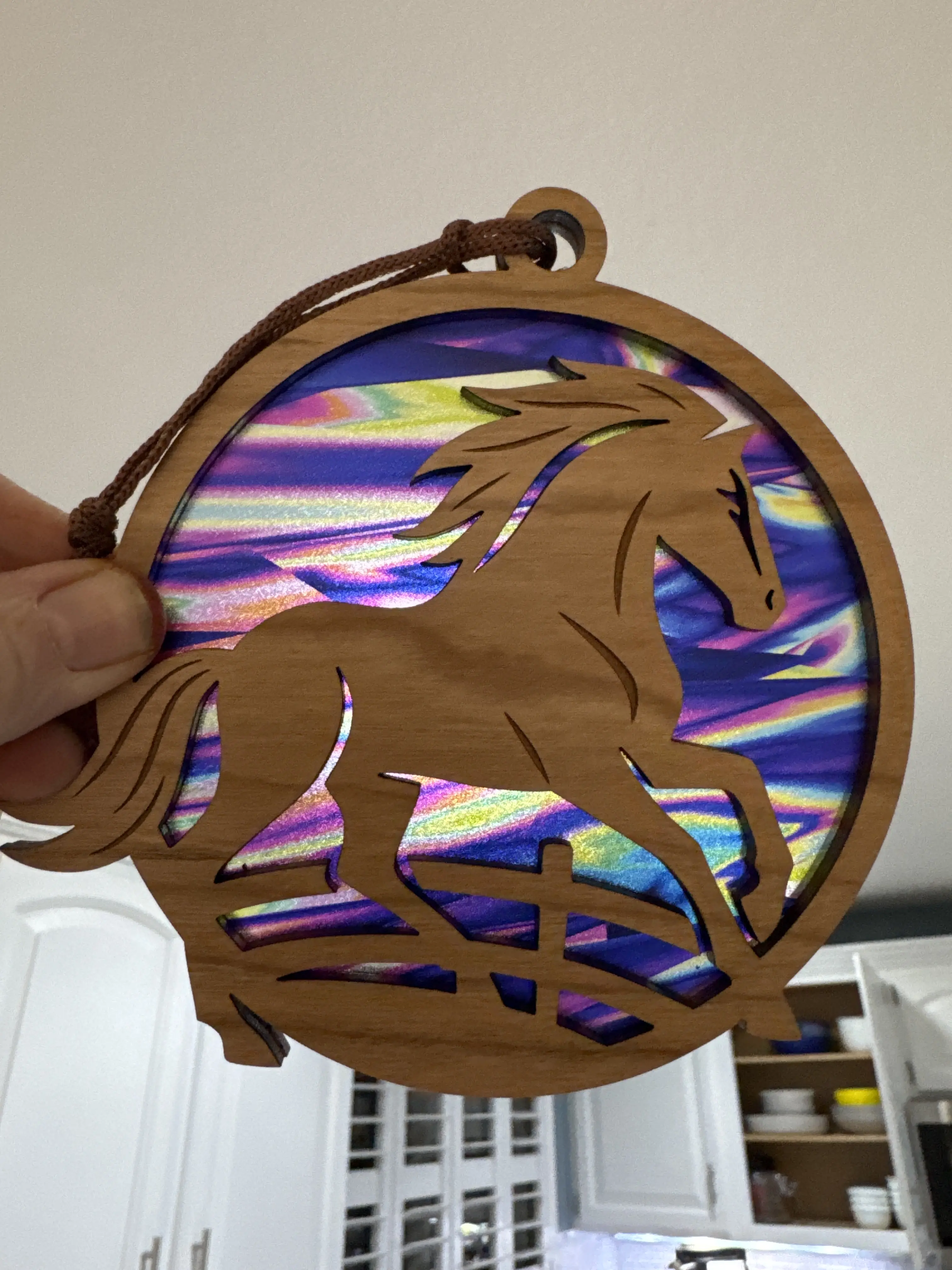Horse Suncatcher for Sunny Window