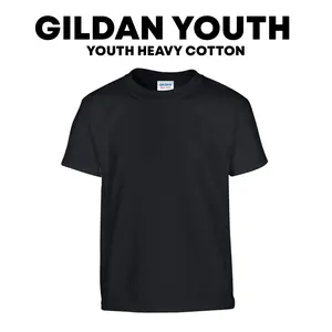Youth Heavy Cotton™ T-Shirt - Gildan 5000B - Print Size 10" x 13"