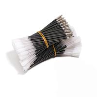 BLACK 010 100PCS Long metal pen refills