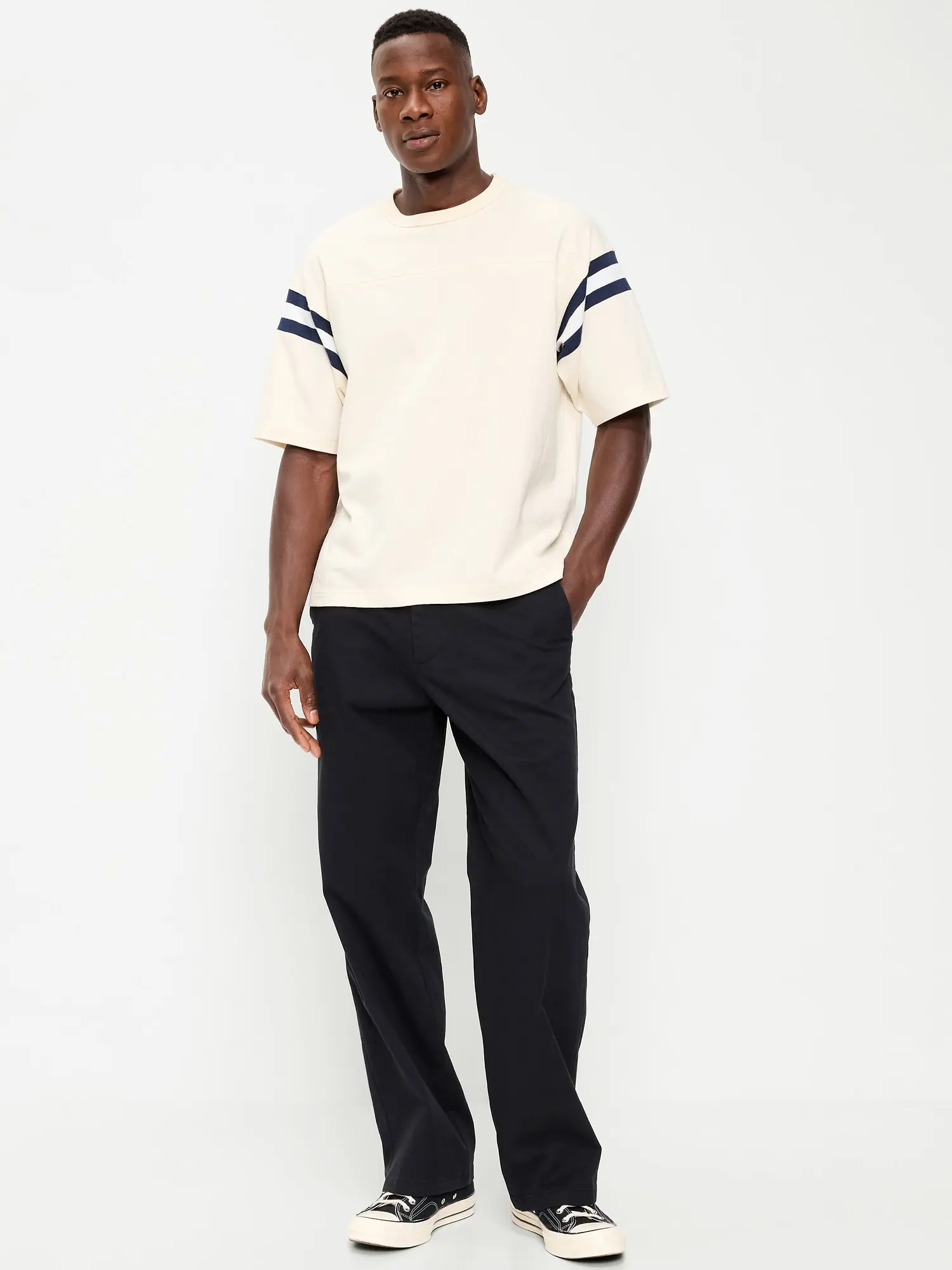 Old Navy Men's Baggy Built-In Flex Rotation Chino Pants