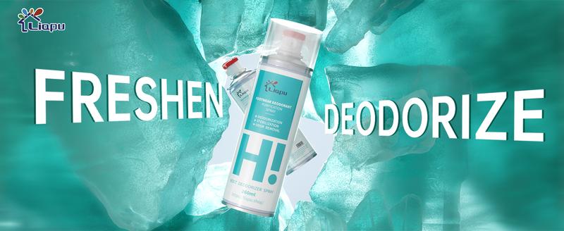 Liapu Footwear Deodorant - 260ml Shoe & Sock Purification Spray - Anti-Odor & Antibacterial Artifact for Freshness and Hygiene - Bedroom