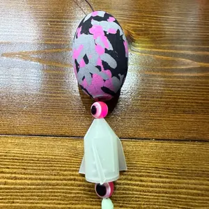 Matt Cat Turbo Rig Pink Camo EVA Foam Egg Float with 12/0 Red Eye Circle hook
