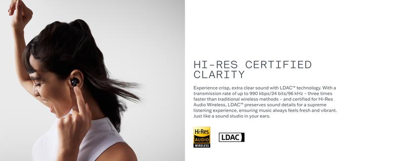 「CMF Buds Pro 2」 Wireless Earbuds with Adjustable Noise Cancellation, ChatGPT Integration, Hi-Res Audio with LDAC, Electronic Headset, 50 dB Hybrid Noise Cancelling, IP55 Waterproof, 43H Play Time, 6 HD Mics Headphones