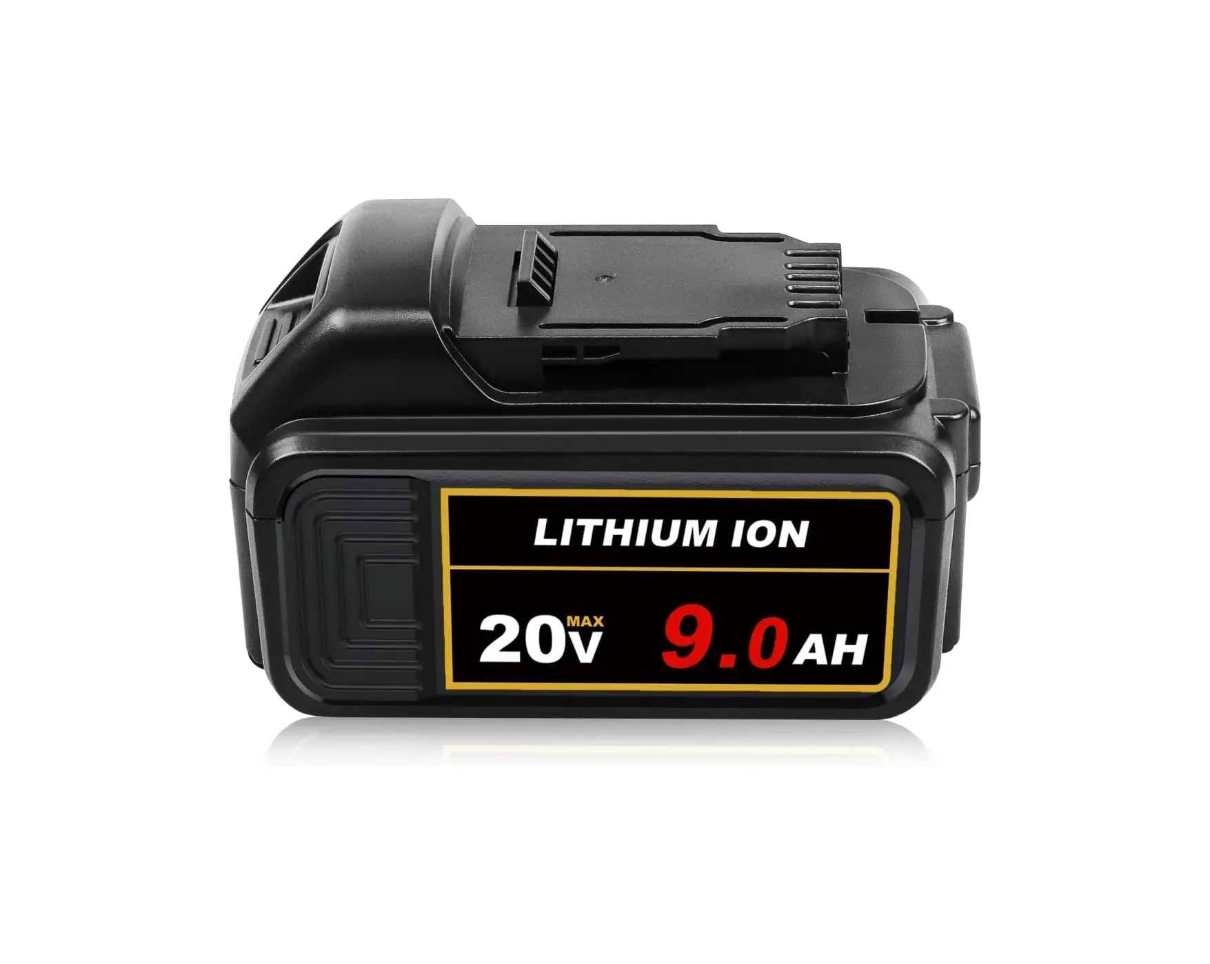Upgraded DCB206 9.0Ah Replacement for Dewalt 20V Battery Compatible with DCB207 DCB203 DCD/DCF/DCG/DCS Series Cordless Tools with LED Display (Black)