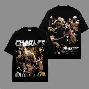 UFC Brazin Charles Oliveira - Do Bronx Vintage 100% Cotton Graphic tee, Graphic t-shirts, oversized t Shirt – The Notorious Gift, Gift for fan