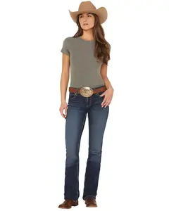 Wrangler Women's Dark Wash Retro Mae Jeans - 09Mwzht