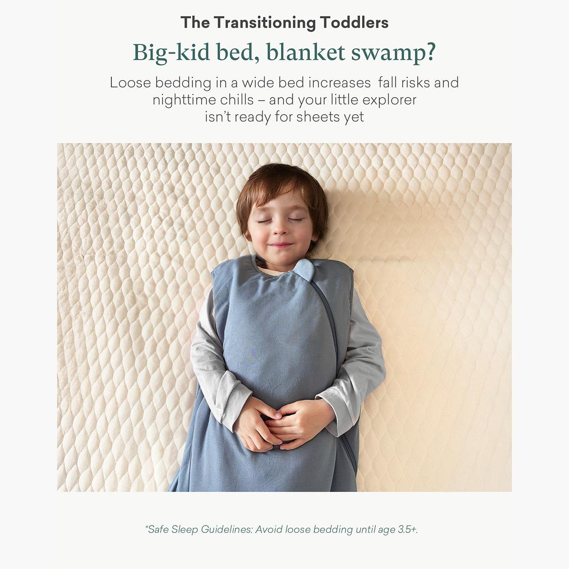 PurComfy Supersoft Toddler Sleep Sack 0.5/1.0/2.5 TOG, Premium Bamboo Viscose 2-Way Zipper for Cooling & Cozy Sleepwear for 15-48months, Unisex  Infant Toddler Wearable Sleeping Clothes