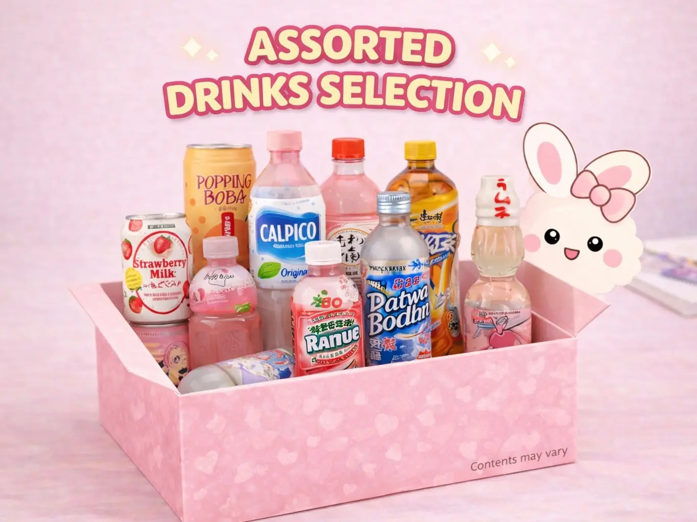 Asian Beverage Variety Box 8-10 Assorted Drinks