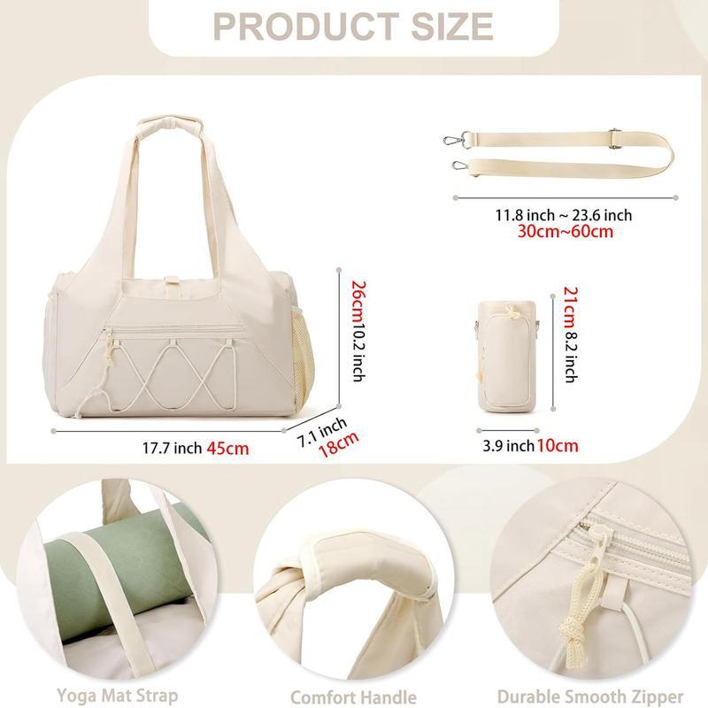 Gym Casual Sports Bag, Lightweight Duffel with Shoe Compartment, Weekender with Wet Pocket, Organizer Storage Workout Yoga Tote Gym Casual Sports Bag, Lightweight Duffel with Shoe Compartment, Weekender with Wet Pocket, Organizer Storage Workout Yoga Tote