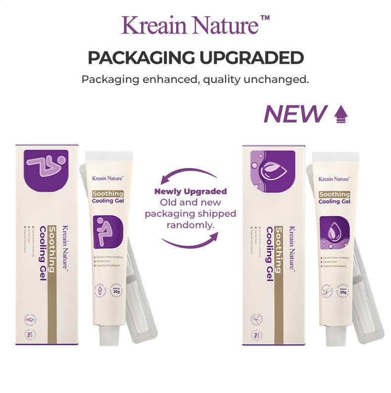 Kreain Nature 4 Hemorrhoid Gel Carthamus Seed Scutellaria Baicalensis Extract Carboxymethylcellulose Purple Daisy Apply to the Skin Used for Eliminating Hemorrhoids