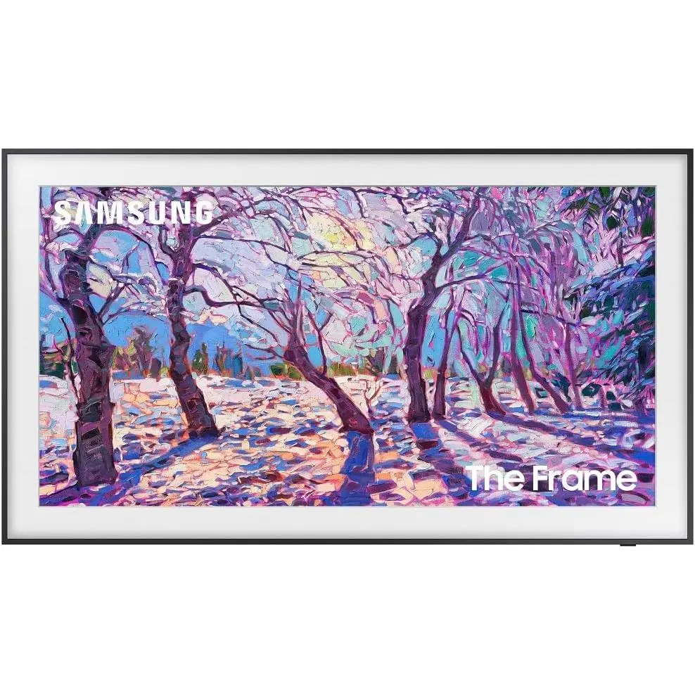 Samsung 32-Inch Class QLED The Frame LS03C Series, 1080p Resolution, Quantum HDR, Art Mode, Anti-Reflection Matte Display, Slim Fit Wall Mount Included, Smart TV w/Alexa Built-in (QN32LS03CB)
