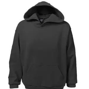 Black hoodie with white
