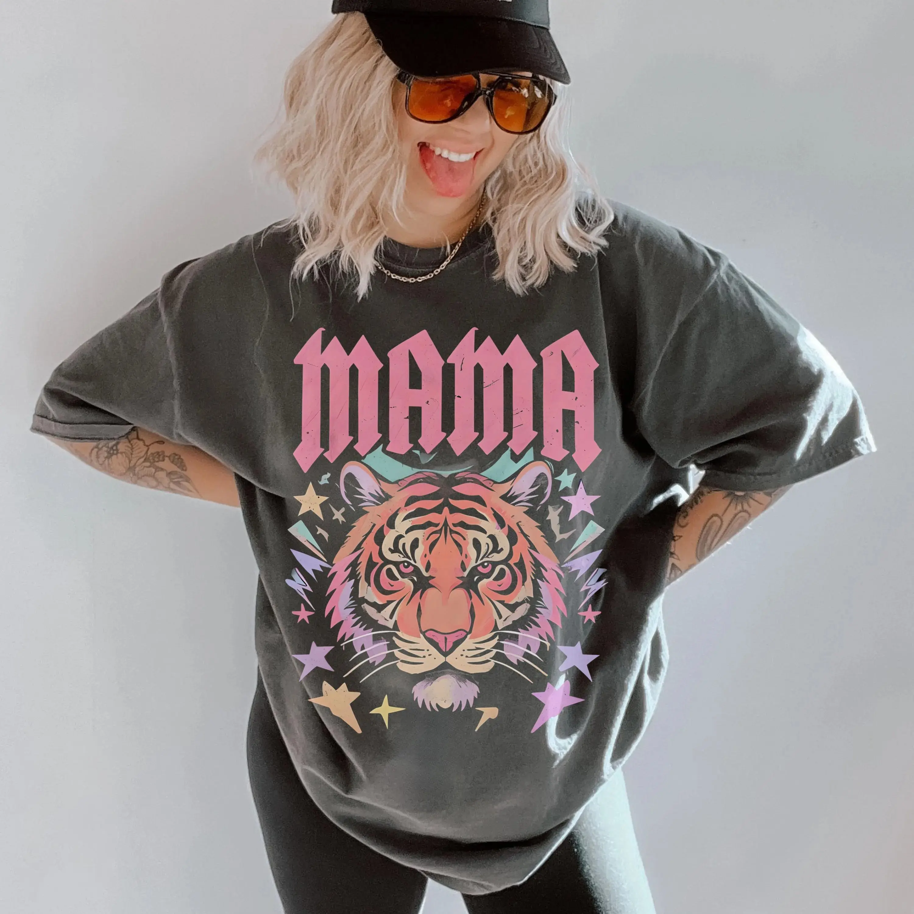 Comfort Colors/Gildan Mama Tiger Shirt, Badass Mom Tshirt, Rebel Mama Tee, Wild Mom T-shirt, Cool Mom Shirt,Powerful Mom Tee, Mama Bear Gifts