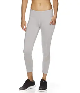 Reebok Womens Aspire Skinny Capri Compression Athletic Pants