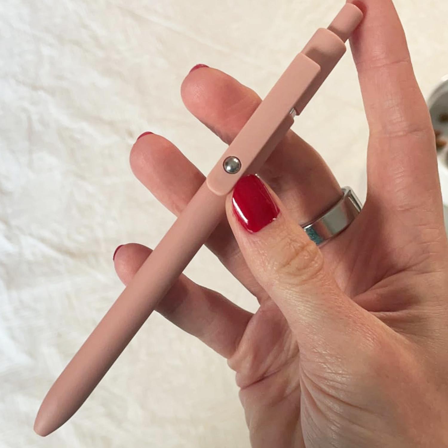 10 Pcs Black Gel Pens – Smooth 0.5mm Fine Tip, Quick-Dry Ink, Aesthetic Gradient Design | Must-Have Study Tools for Back to School Office Stationery Supplies