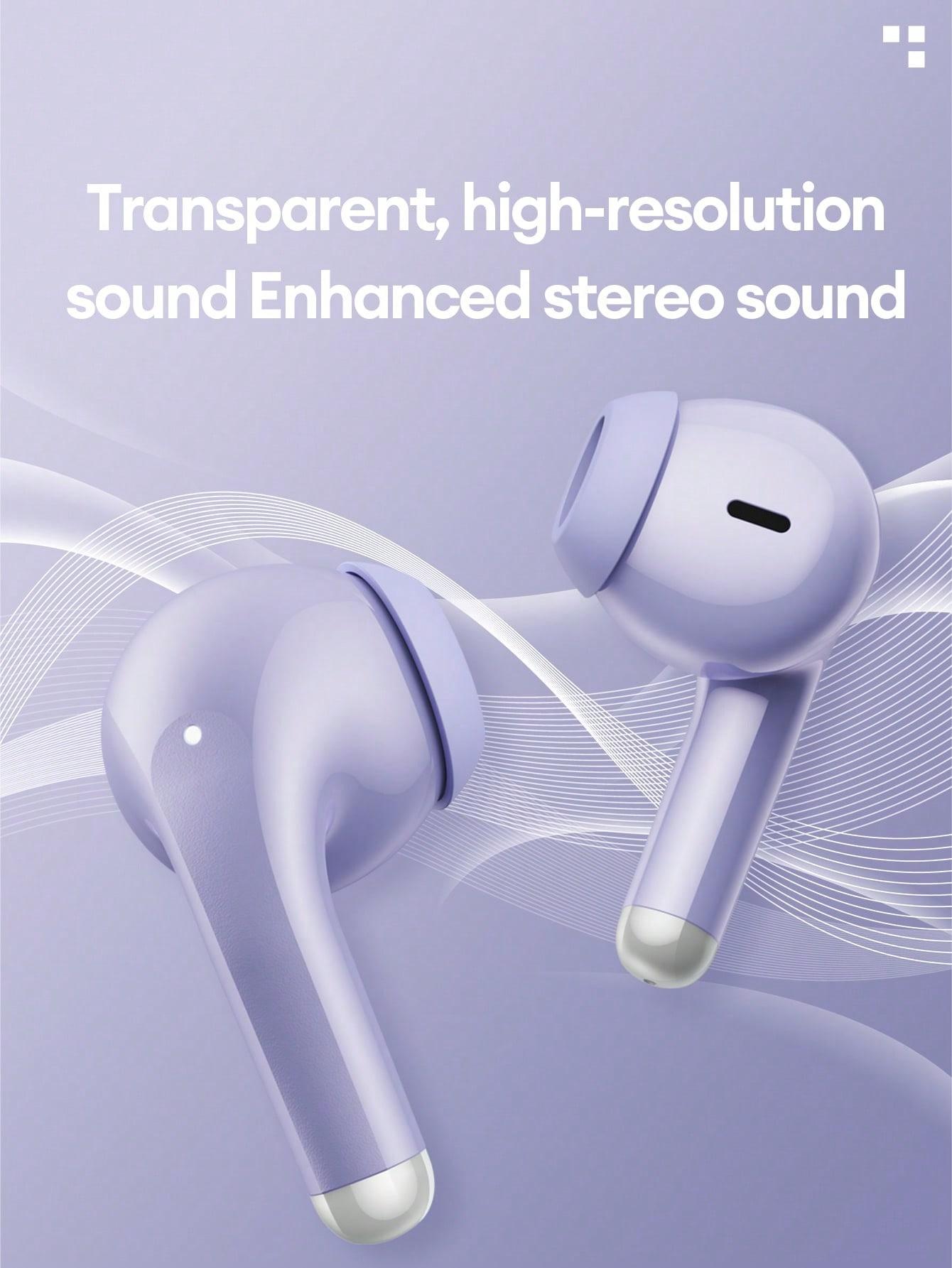 Lenovo LP40 Pro In-Ear Wireless Headphones with Bluetooth 5.1, Master-Slave Switching, High-Resolution Audio, Noise-Free Clarity, Comfortable Fit, Electronic Headset Earbuds for Music & Phone Calls