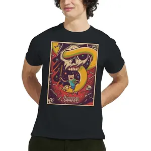 The Doom Adventure Time T-Shirt, Nostalgia 2D Print T-Shirt, Cartoon Network Shirt, Gifts for Cartoon Fans #AdventureTime #CartoonNetwork #NostalgiaCore #ToonVerse #FinnAndJake #GraphicTee #StreetwearUS