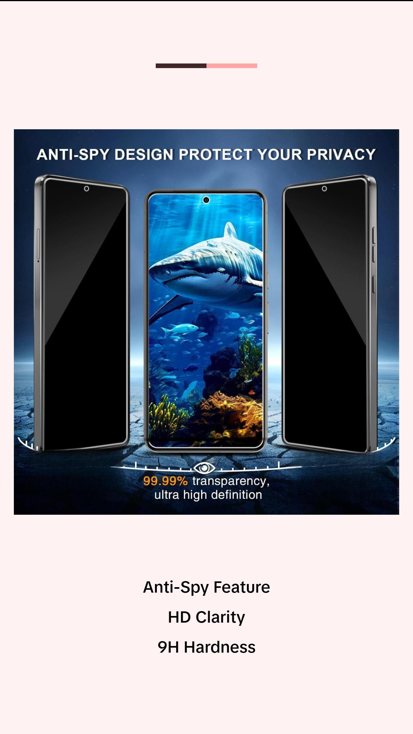 3-Pack Privacy Screen Protector for Motorola Moto G 5G 2025 Tempered Glass, Bubble Free, Easy to Install, 9H Hardness Protection Protective 3-Pack Privacy Screen Protector for Motorola Moto G 5G 2025 Tempered Glass, Bubble Free, Easy to Install, 9H Hardness Protection Protective