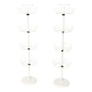 Improvements 2-pack - 4 Tier Adjustable Shoe Racks