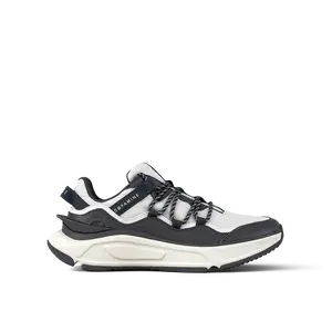 LØCI - DØPAMINE - WHITE/BLACK - Vegan Sneakers –  Made from Recycled Ocean Plastic - Unparalleled Comfort - Lightweight - Fashion – Gym - Daily Running - Multifunctional - Unisex