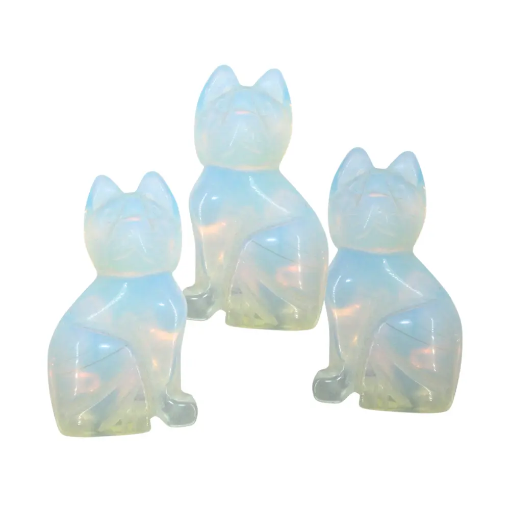 Crystal Cat - Opalite Crystal Cat - Opalite