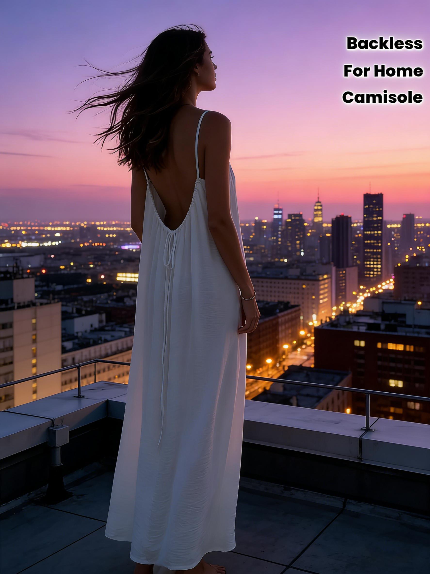 Women's Long Cami Slip Dress - Soft Stretchy Bodycon Lounge Dress - Sexy Solid Color Maxi Nightgown Lightweight & Breathable Women's Long Cami Slip Dress - Soft Stretchy Bodycon Lounge Dress - Sexy Solid Color Maxi Nightgown Lightweight & Breathable