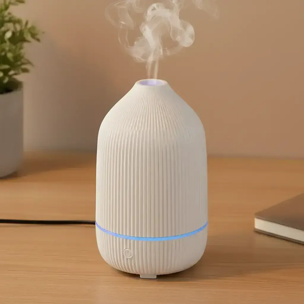 USB Powered Portable Ultrasonic Scent Humidifier, Aromatherapy Humidifier, 7 Color LED Mood Lights Aroma Diffuser, Home Office Desk Essential Oil Diffuser, USB Humidifier Machine, Humidifier For Home #GLOBAL PICKS