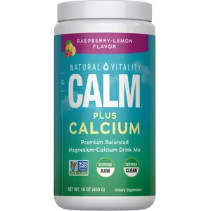 CALM plus Calcium Powder Raspberry-Lemon, 16 oz (454 g)