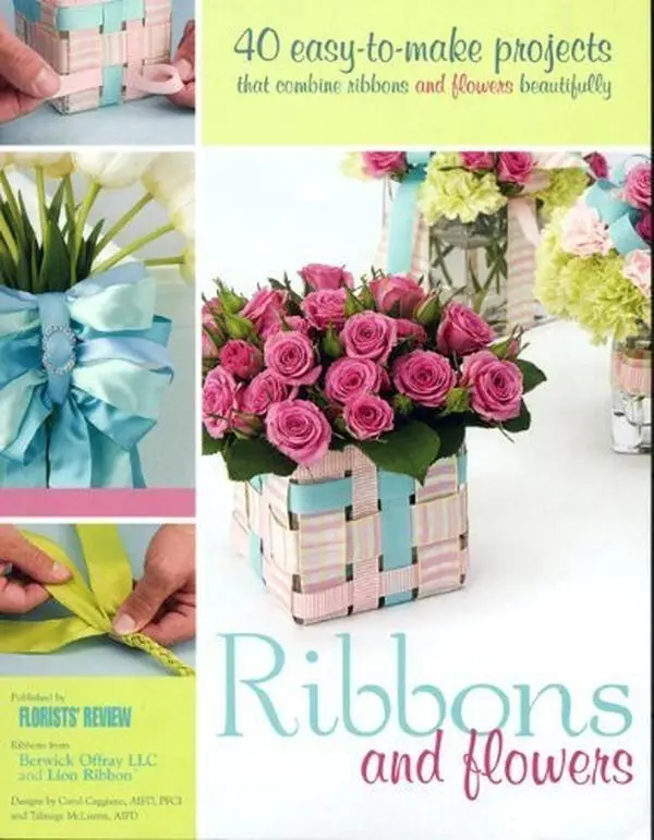 Used Crafts & Decor Paperback Book - Ribbons and Flowers: 40 Easy-to-Make Projects by Carol Caggiano (Trade Paperback, AIFD, English) - Humanities & Social Sciences History & Culture, Amy Bauer