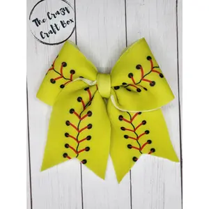 Softball Hairbow Softball Hairbow