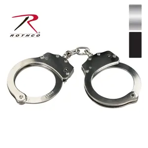 Rothco Heavy-Duty Restraint Cuffs -  Smooth  Clothes Wrist Cuffs Costume Prop Accessories Metal Chain Hand