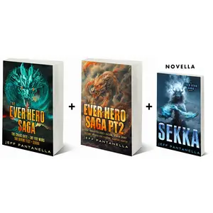 The Ever Hero Saga Omnibus Books - Complete 7 Book Set
