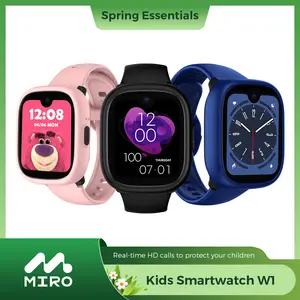 【W1】MIRO Kids 4G Cellular Watch – GPS Tracking, Waterproof, In-Class Mode, 4 Supported Modes, MIRO-W1 Model with SIM Card, Ideal for Safe Travel, Outdoor Activities & Peace of Mind, Comfortable & Durable, Thoughtful Gift for Kids & Holidays